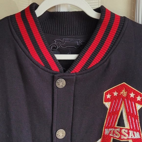 Al Wissam Varsity Bomber Men's Jacket Size 2XL - Picture 8 of 16